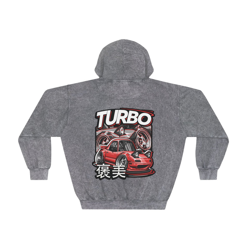 TURBO Miata Mineral Wash Hoodie