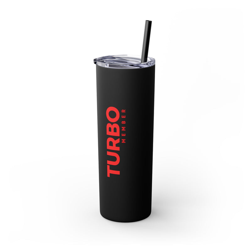 Skinny Tumbler with Straw, 20oz